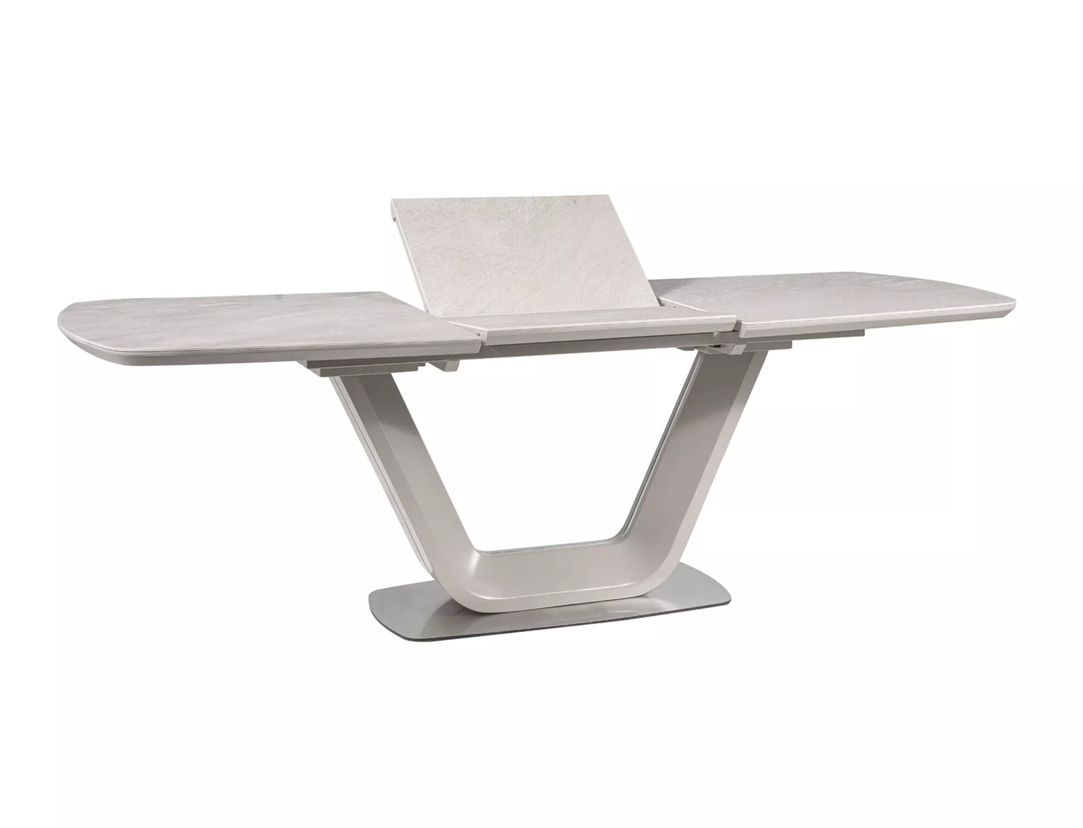 Valgomojo stalas ARMANI CERAMIC, 160 x 90 cm, pilkas - 8