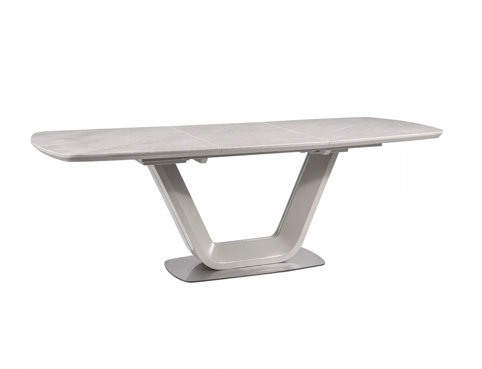Valgomojo stalas ARMANI CERAMIC, 160 x 90 cm, pilkas-0