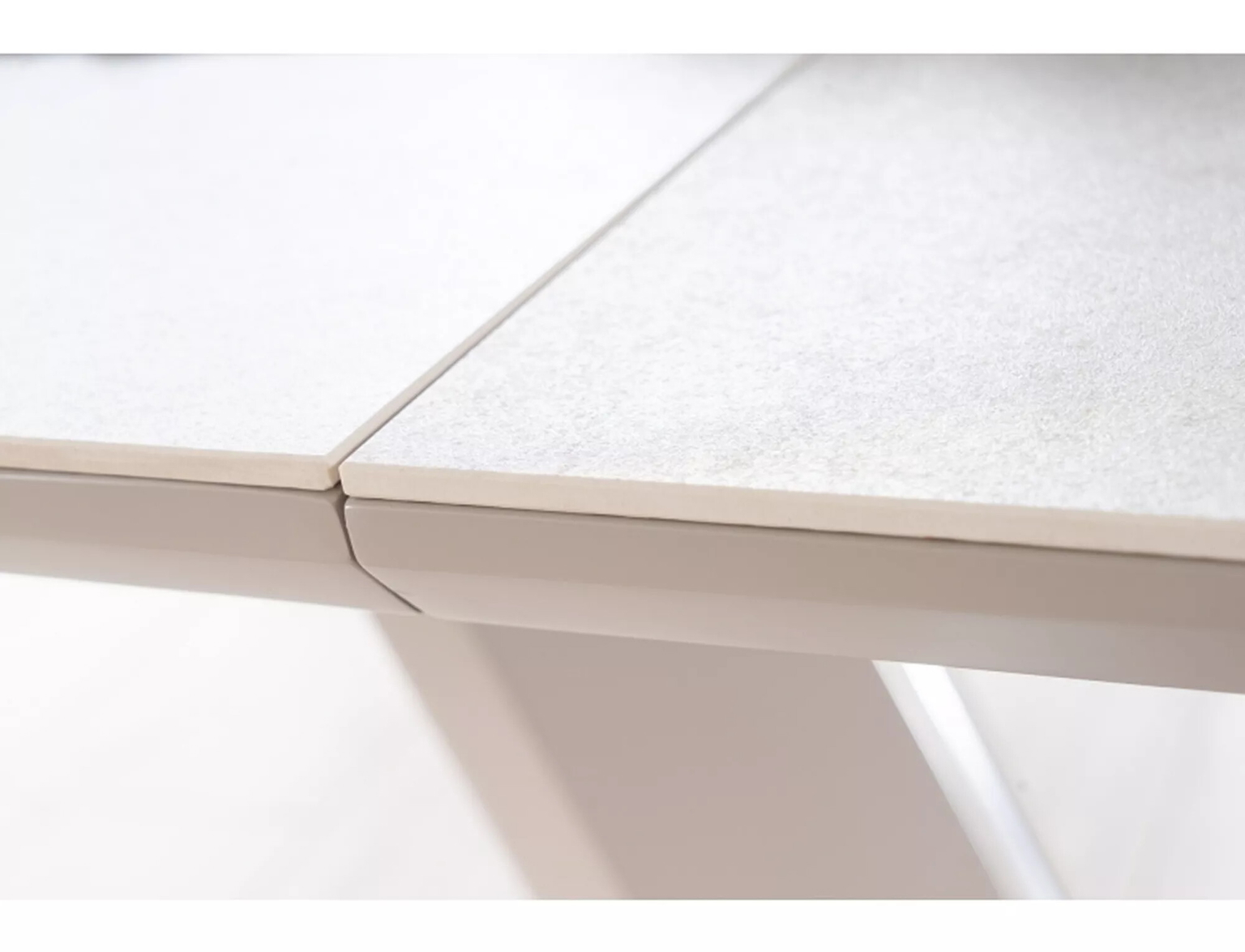 Valgomojo stalas ARMANI CERAMIC, 160 x 90 cm, pilkas - 4
