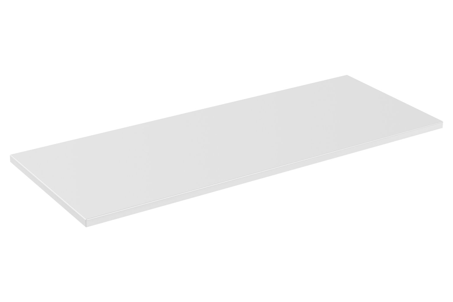 Stalviršis COMAD ICONIC WHITE 180, 180.4 x 46 cm, balta - 1