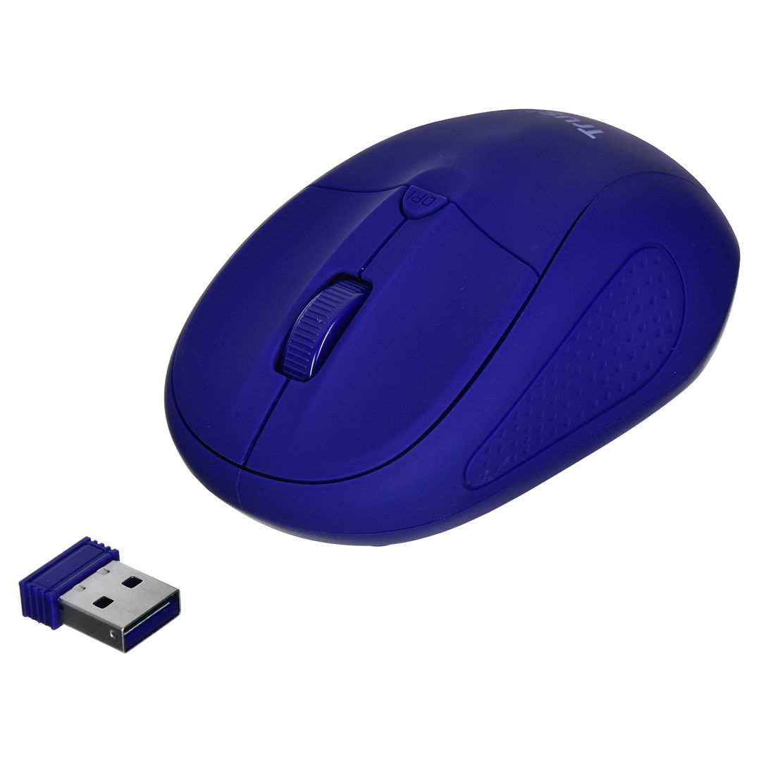 Kompiuterio pelė Trust Primo Mouse bluetooth / USB, mėlyna - 8