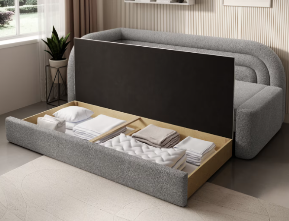 Sofa Fabillo K,  šviesiai pilka - 7