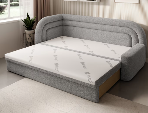 Sofa Fabillo K,  šviesiai pilka - 6