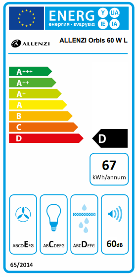 Gartraukis ALLENZI Orbis 60 W L - 4