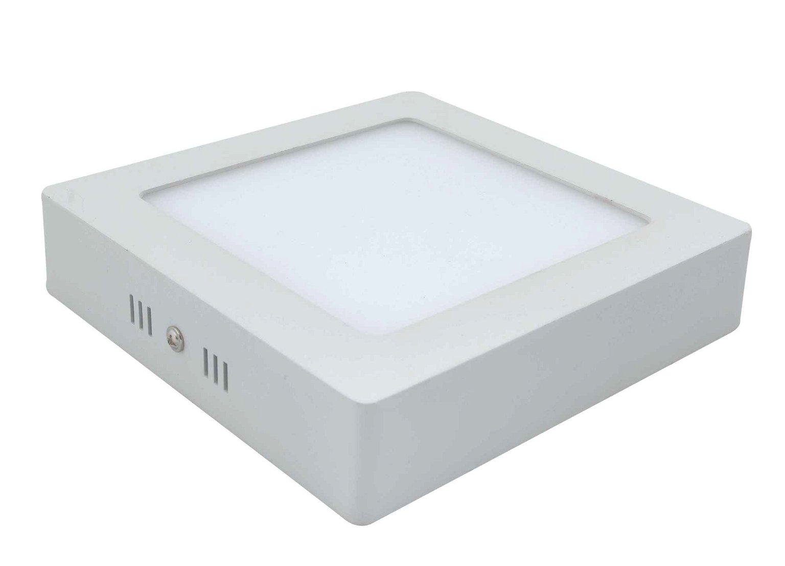 Paviršinė LED panelė HOROZ, 18 W, 3000 K, 1300 lm, baltos sp., 21 x 21 x h2,8 cm
