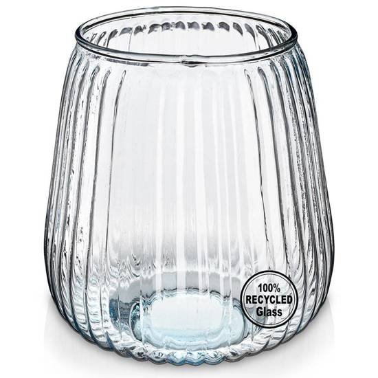 Stiklinė vaza, 16,5 x 19 cm