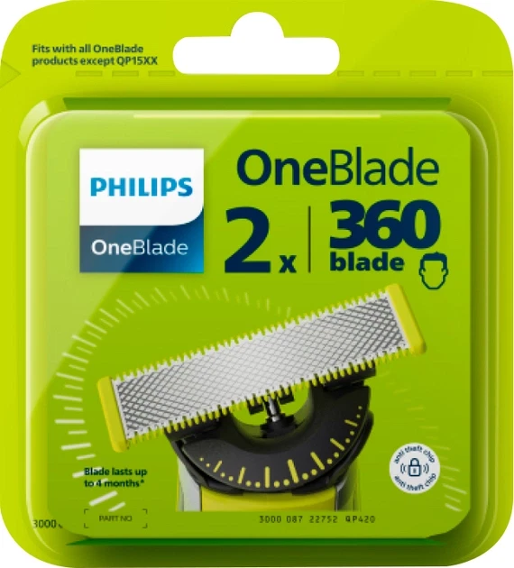 Barzdaskučių galvutė PHILIPS QP420/50-0