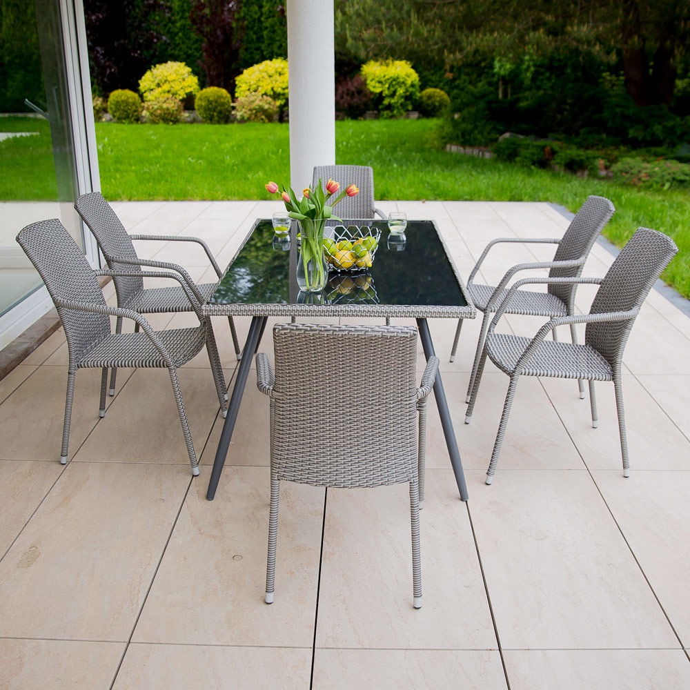 Lauko stalas PATIO Lupus, 150x90x73 cm-1