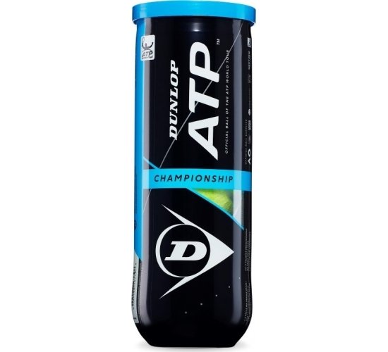 Teniso kamuoliukai Dunlop ATP CHAMPIONSHIP LowerMid 3-tube ITF