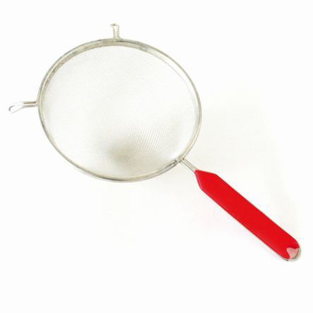Nerūdijančio plieno sietelis maistui pertrinti AXENTIA, 18 cm-0