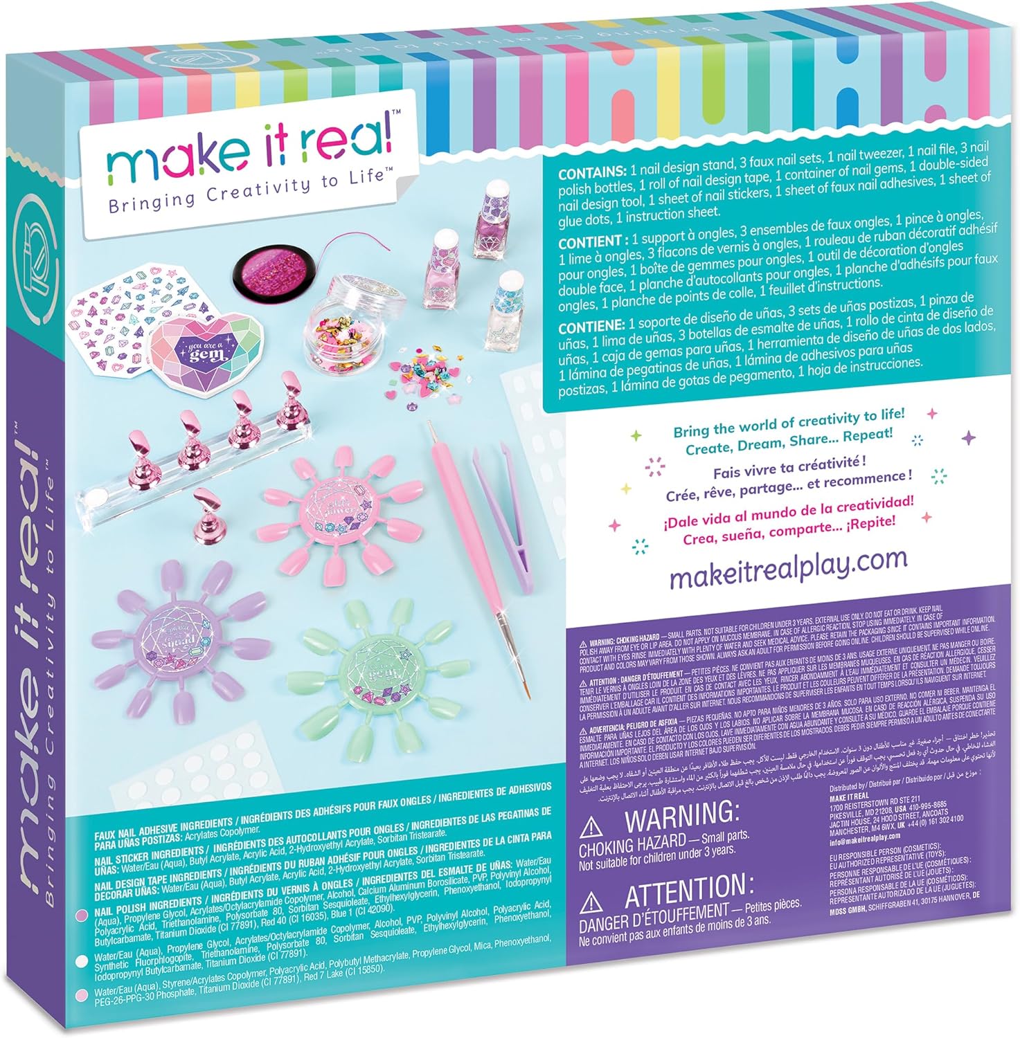 Manikiūro rinkinys MAKE IT REAL-1