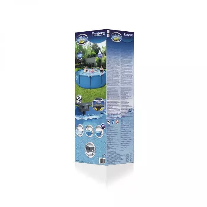 Surenkamas baseinas BESTWAY STEEL PRO MAX, 305 x 76 cm - 5
