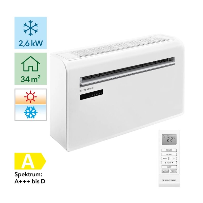 Oro kondicionierius monoblokas (be išorinio bloko) su Wi-Fi Trotec PAC-W 2650 SH 25-00910-1