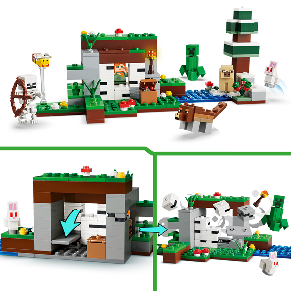 Konstruktorius LEGO Minecraft First Night Adventure - 2