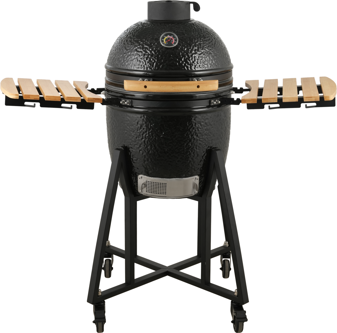 Keraminė kepsninė Kamado Classic Series 18", 45 cm, juodos sp.-0