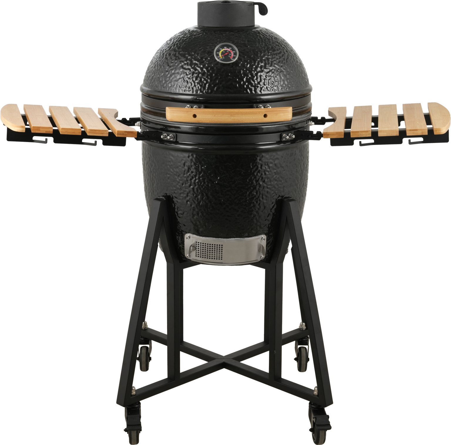 Keraminė kepsninė Kamado Classic Series 18", 45 cm, juodos sp.-0