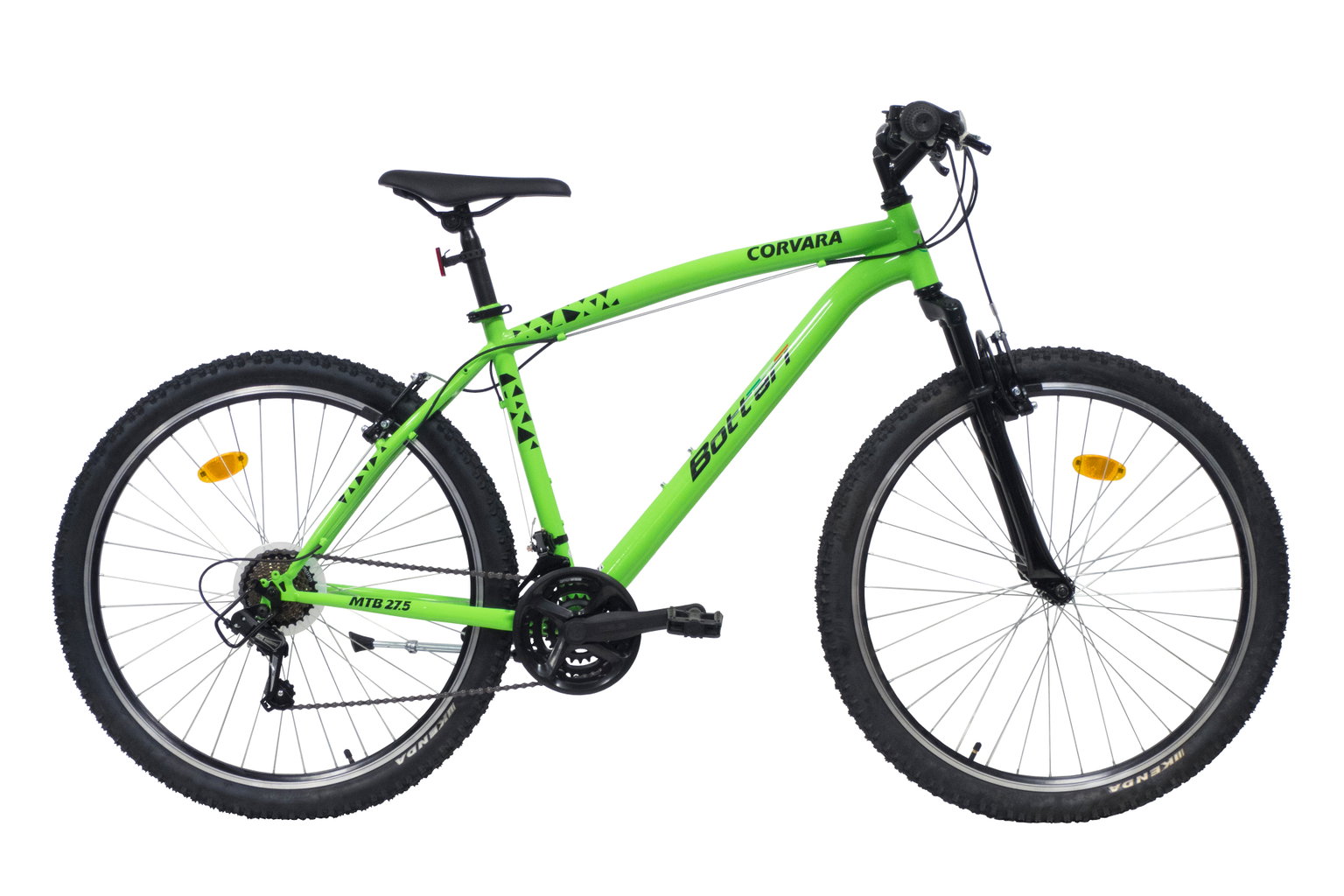 Kalnų dviratis Bottari Corvara, 27.5", žalias-0