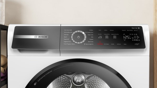 Džiovyklė BOSCH WQB245ALSN, 9 kg-1
