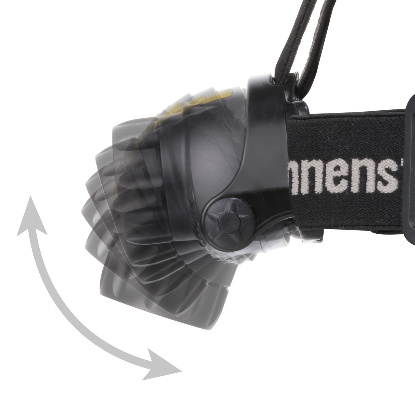 LED žibintas ant galvos BRENNENSTUHL, IP44, 400lm, įkraunamas USB - 4