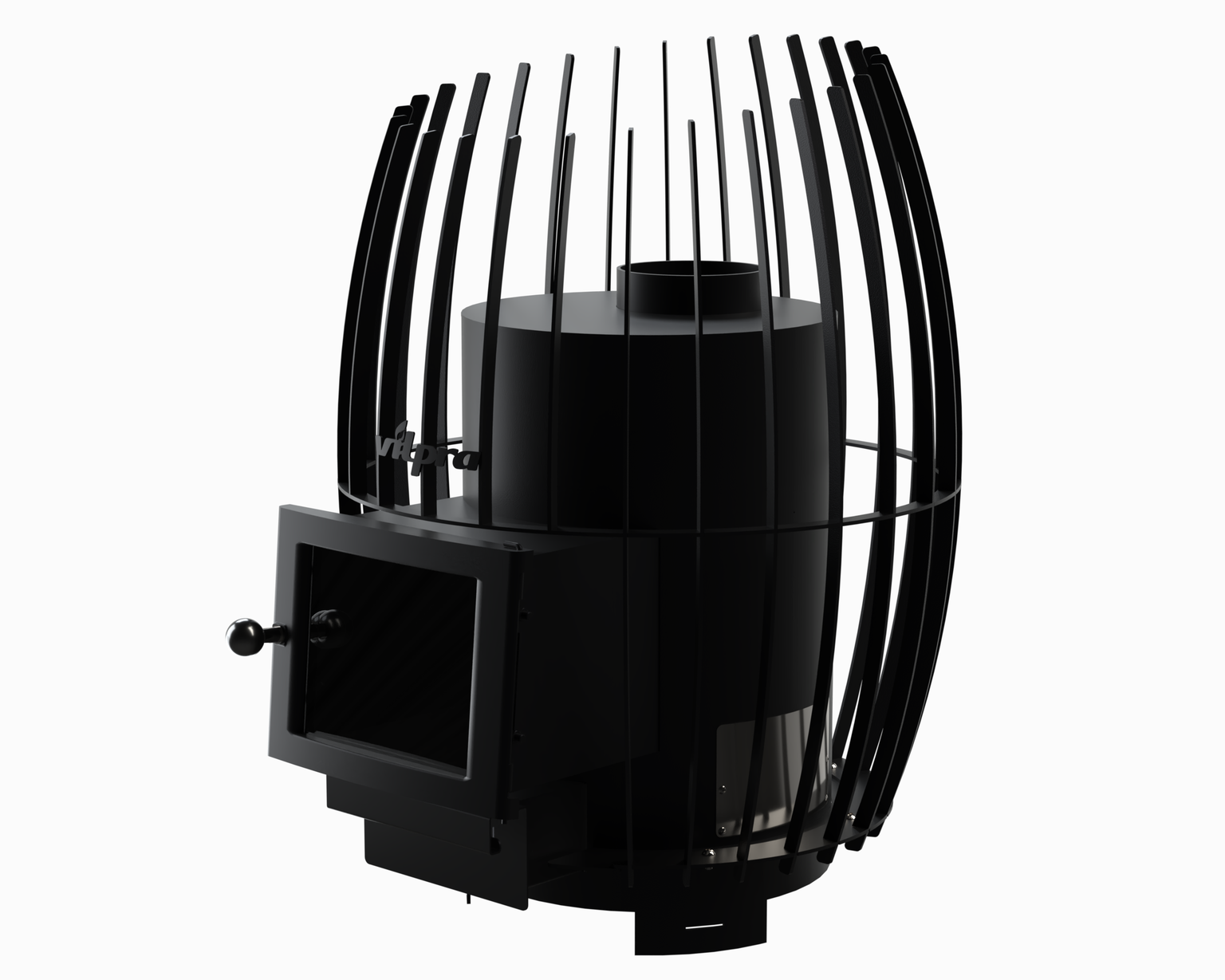 Malkinė pirties krosnelė VILPRA SAUNA Grannus Queen 8-L-V, 8 kW, 6-10 m3 - 3