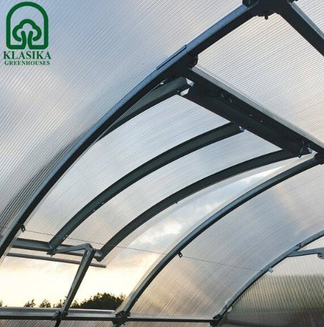Šiltnamis Klasika Tube, 4mm polikarbonato danga, 3 x 2 m, 6 kv.m - 8