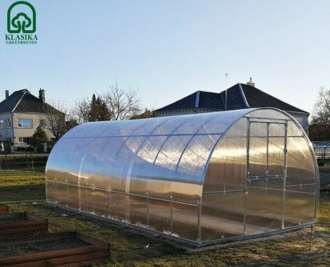 Šiltnamis Klasika Tube, 4mm polikarbonato danga, 3 x 2 m, 6 kv.m - 5