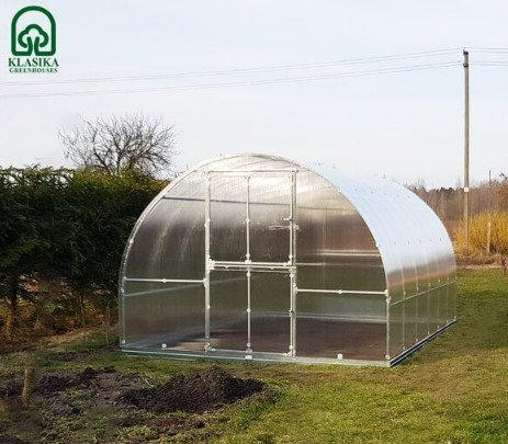 Šiltnamis Klasika Tube, 4mm polikarbonato danga, 3 x 2 m, 6 kv.m - 4