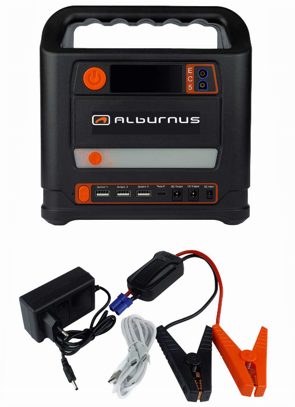 Nešiojamas akumuliatorius, energijos stotelė, 285 W-0