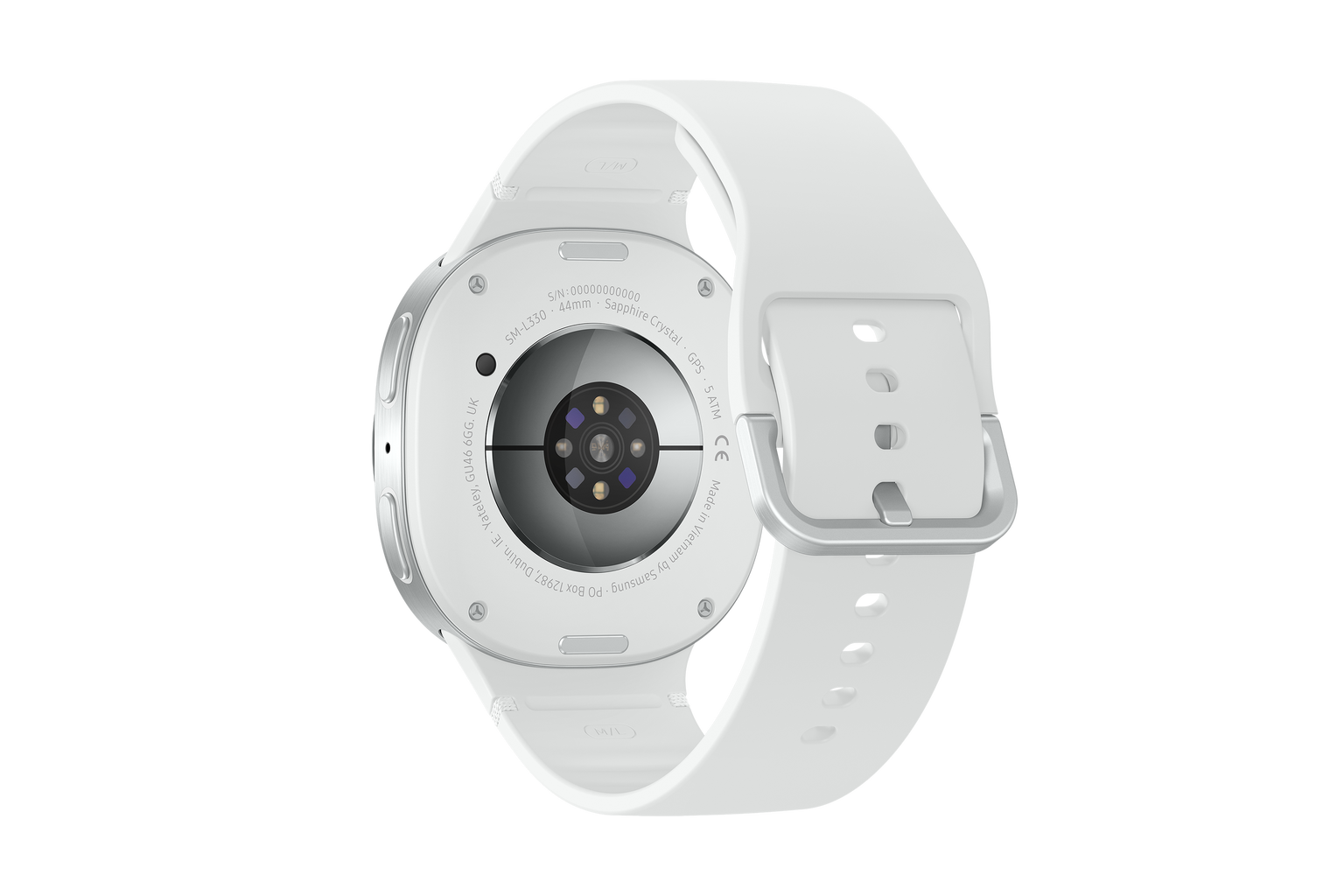 Išmanusis laikrodis Samsung Galaxy Watch 8, 44mm, sidabrinė - 4