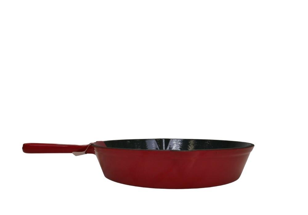 Ketaus keptuvė GRAND FEU, raudonos sp., tinka visų tipų viryklėms, ø 25,5 cm-0