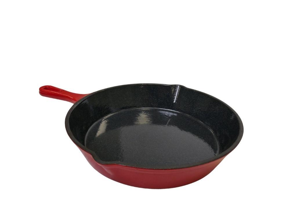 Ketaus keptuvė GRAND FEU, raudonos sp., tinka visų tipų viryklėms, ø 25,5 cm-1