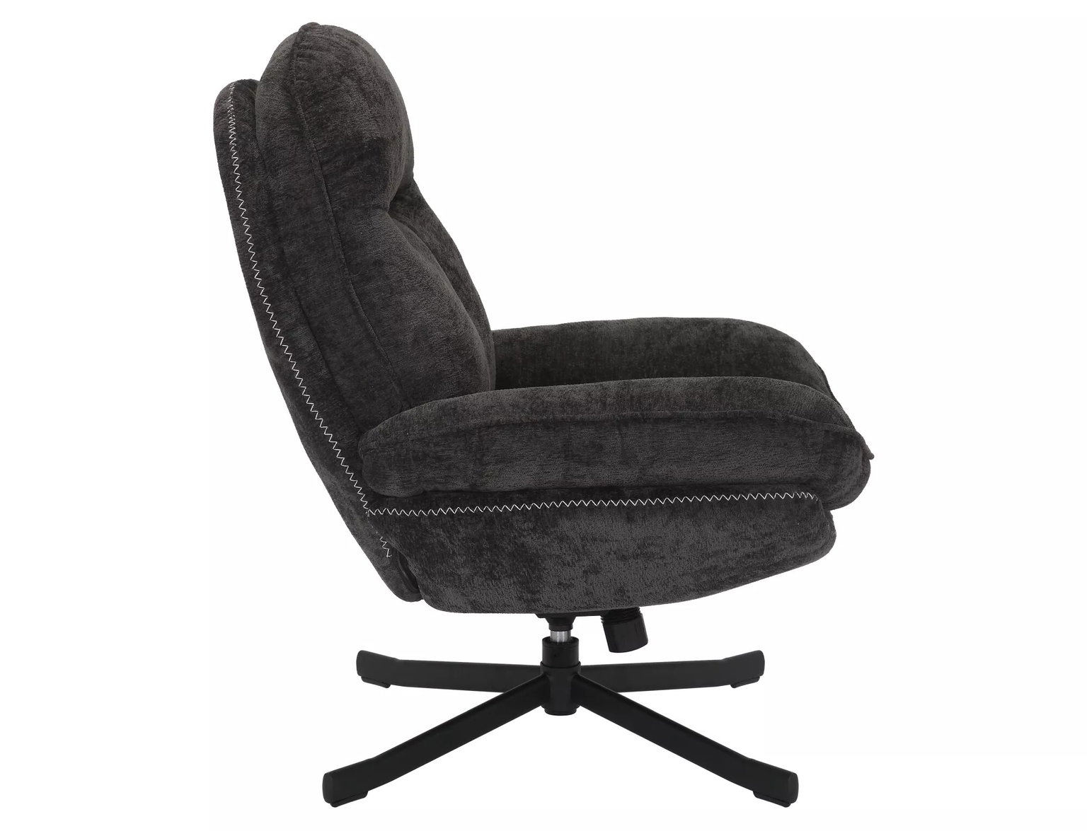 Fotelis Harper, juodas - 4