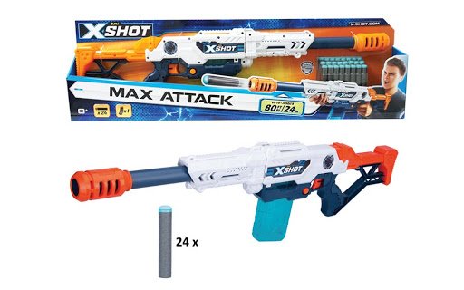 XSHOT žaislinis šautuvas Max Attack, 3694 - 2