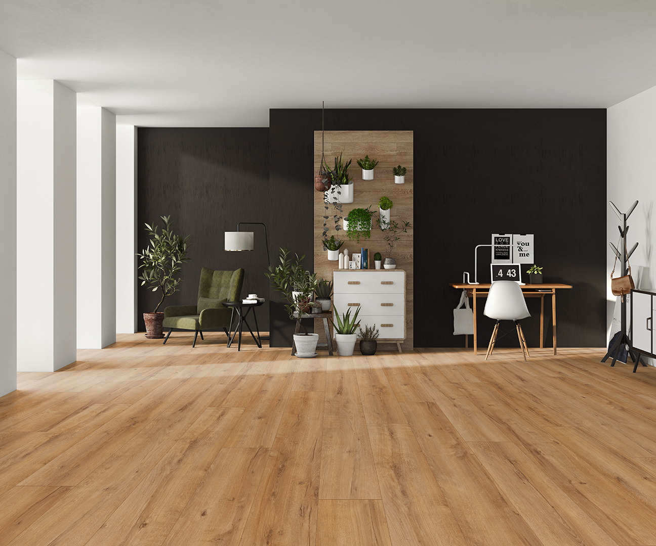 Laminatas CASA VICTORY 64586, atsparus vandeniui 48 h, 4V, 1285 x 280 x 7 mm, 33/AC5-1