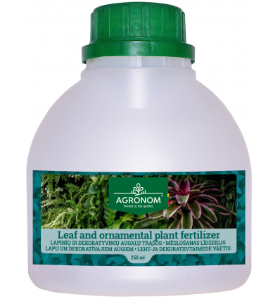 Lapinių ir dekoratyvynių augalų trąšos AGRONOM, skystos, 250 ml
