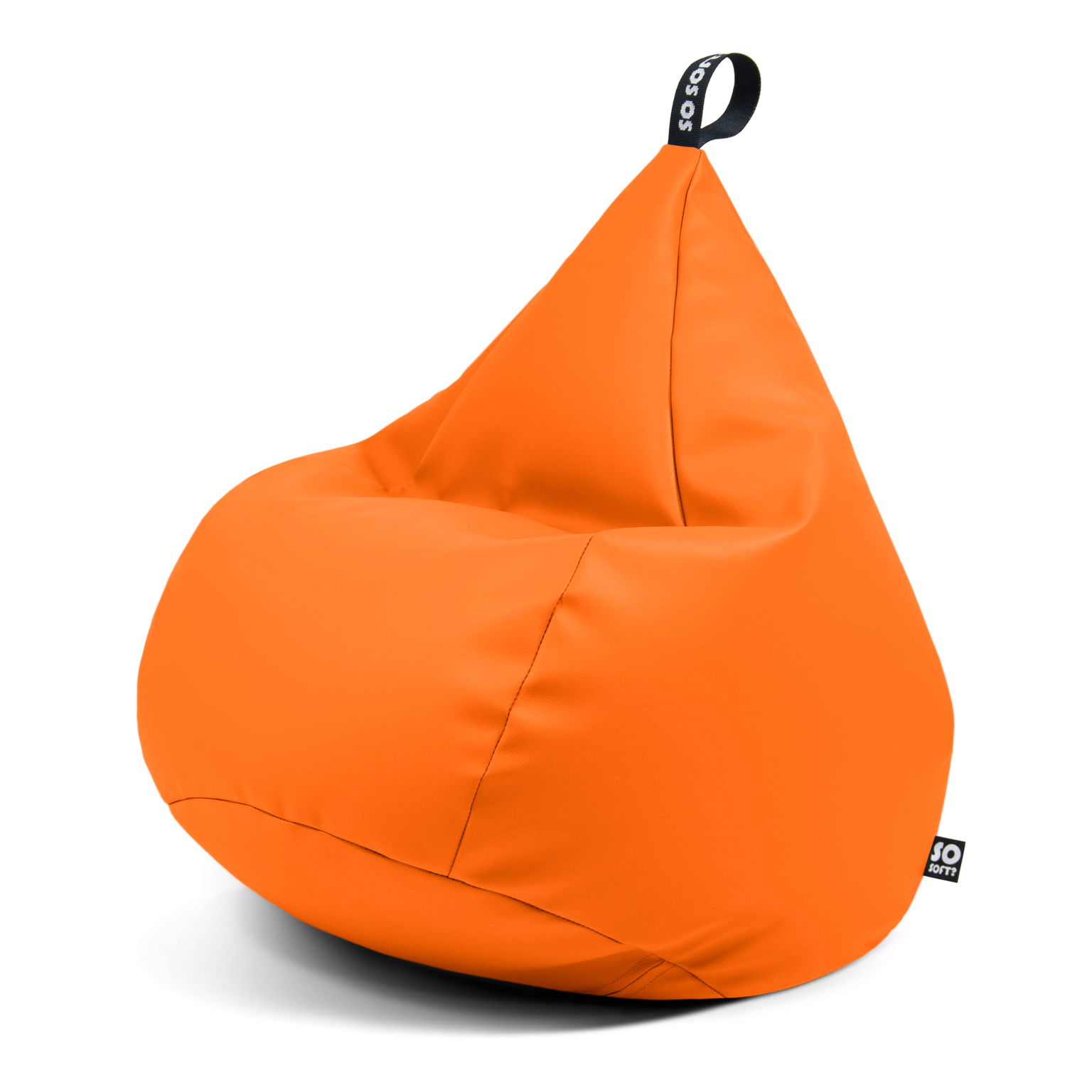Sėdmaišis Drop XL Robust, 80x80x80 cm, oranžinė