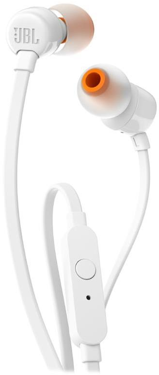 Laidinės ausinės JBL T110, baltos sp.-0