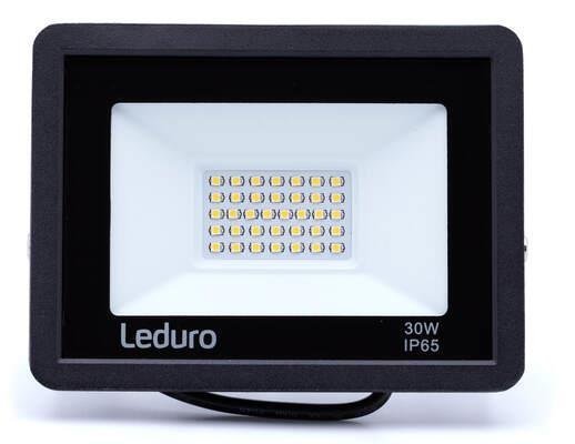 LED prožektorius 30 W, juodas - 1