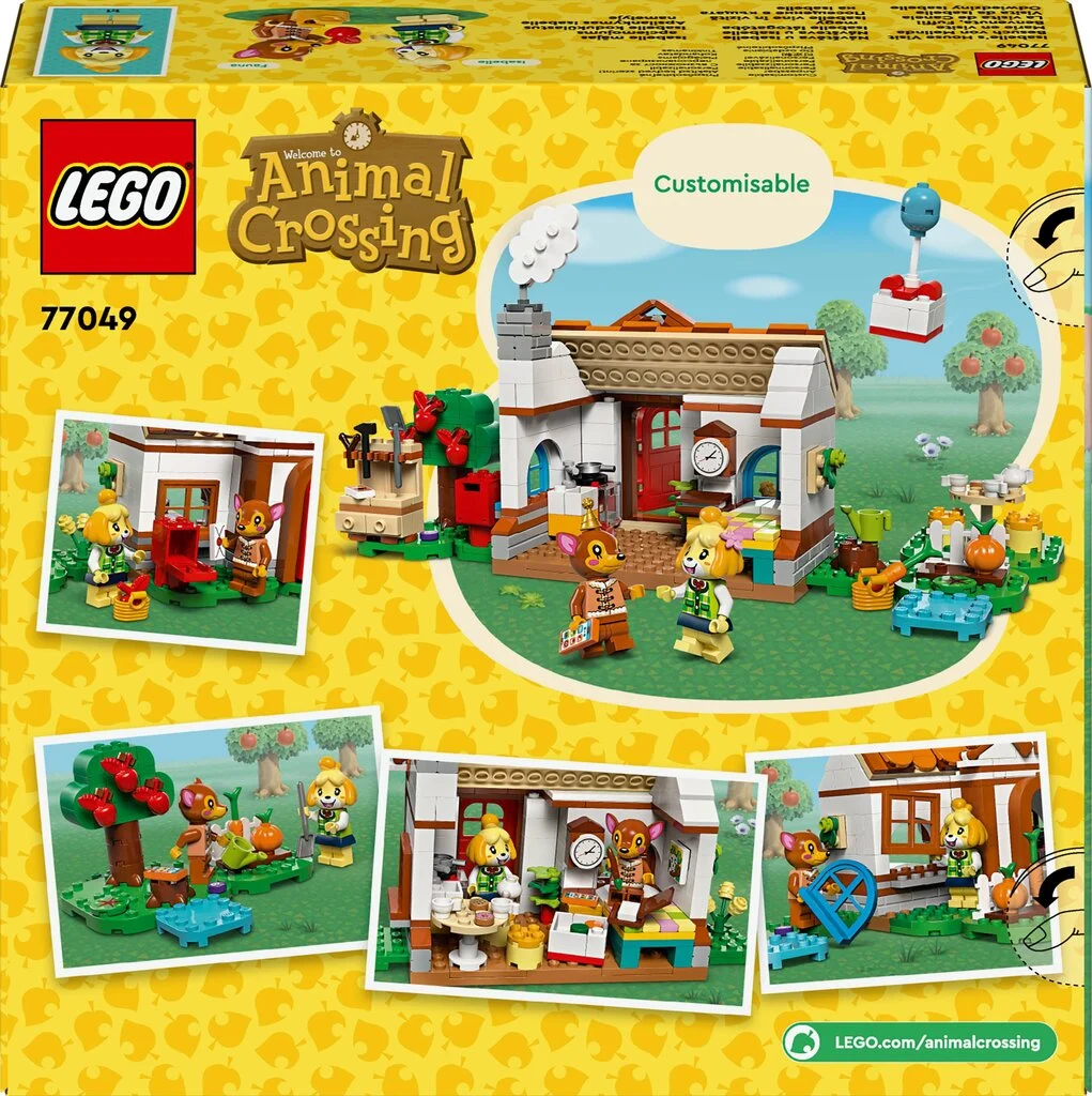 Konstruktorius LEGO Animal Crossing Isabelle's House Visit, 77049 - 2