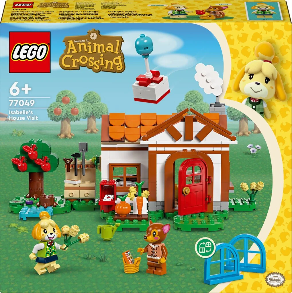 Konstruktorius LEGO Animal Crossing Isabelle's House Visit, 77049 - 1