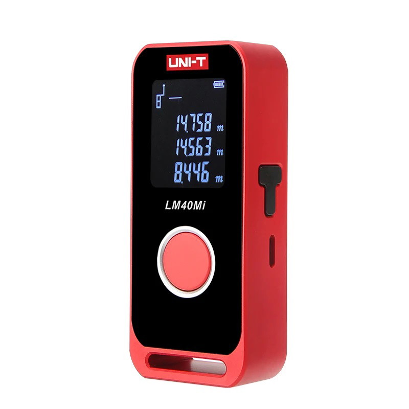Lazerinis atstumo matuoklis UNI-T LM40Mi, 40m, LCD-0