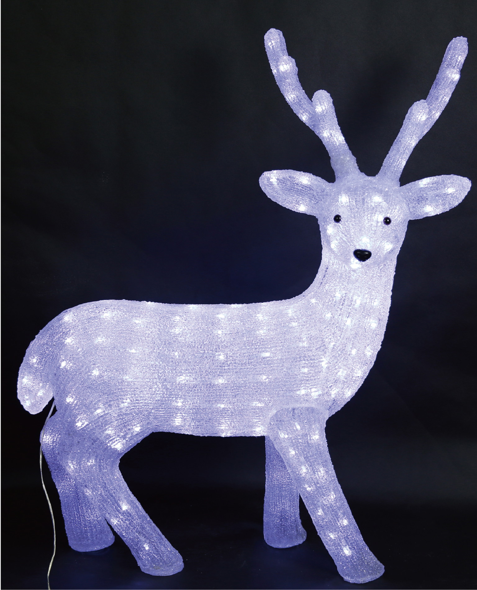 El. lauko dekoracija ELNIAS, IP44, 80 LED, 2,7W, 31V, šaltai baltos sp, 48x20x85cm-0