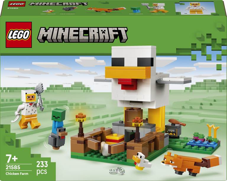 Konstruktorius LEGO Minecraft Chicken Farm - 1