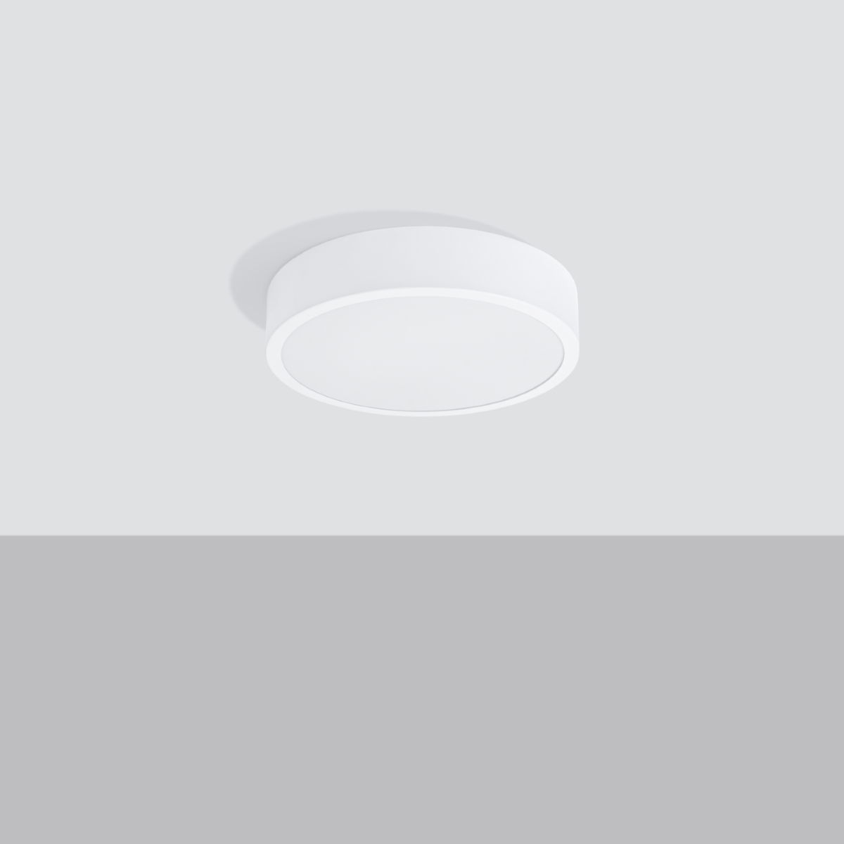 Lubinis LED šviestuvas SOLLUX ONYX 30 3000K, baltas-1