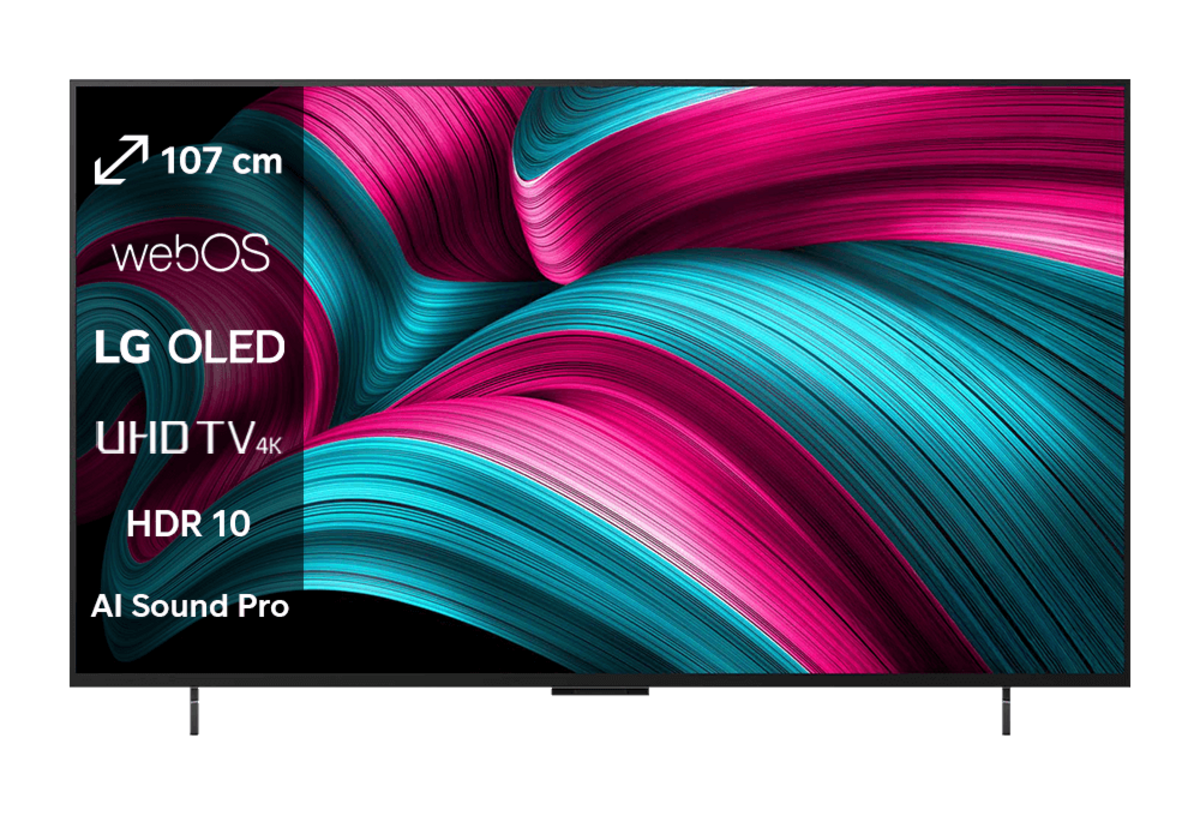Televizorius LG OLED48C51LA, 48" (122 cm), 4K Ultra HD - 1