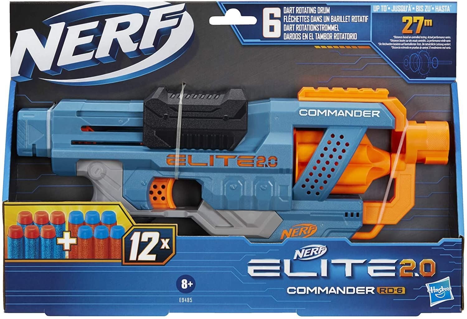 Žaislinis šautuvas NERF ELITE COMMANDER - 1