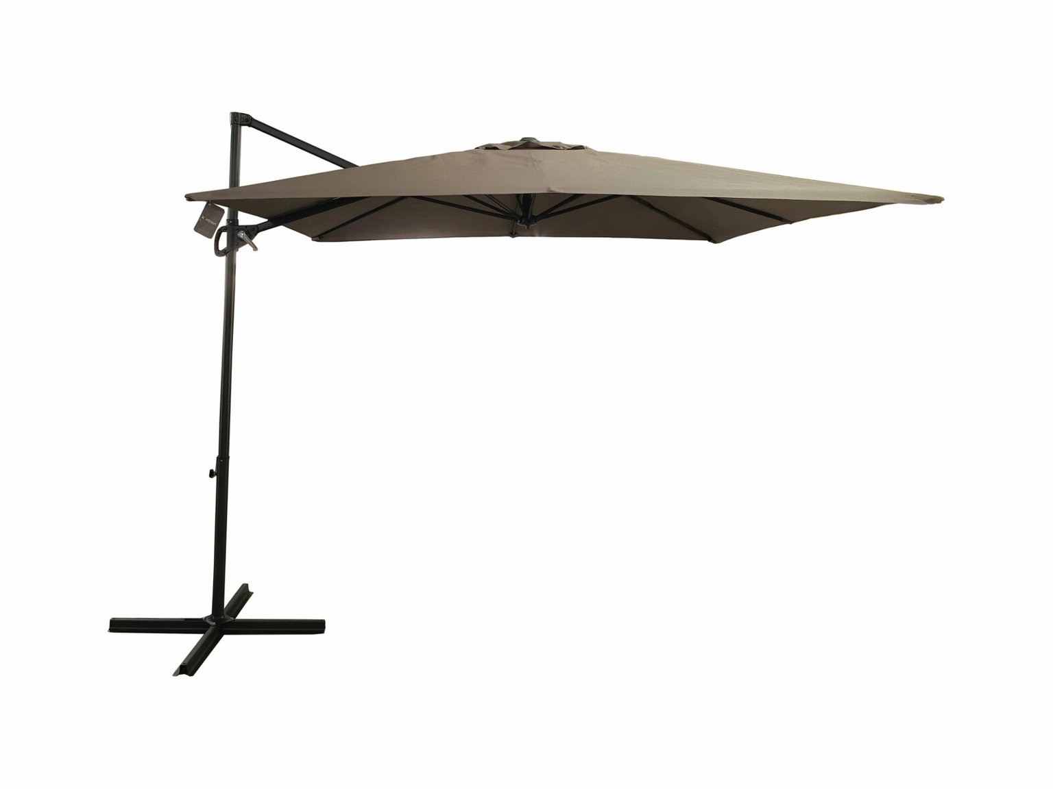 Lauko skėtis Arkansas, 2.5 m, smėlio spalvos-0
