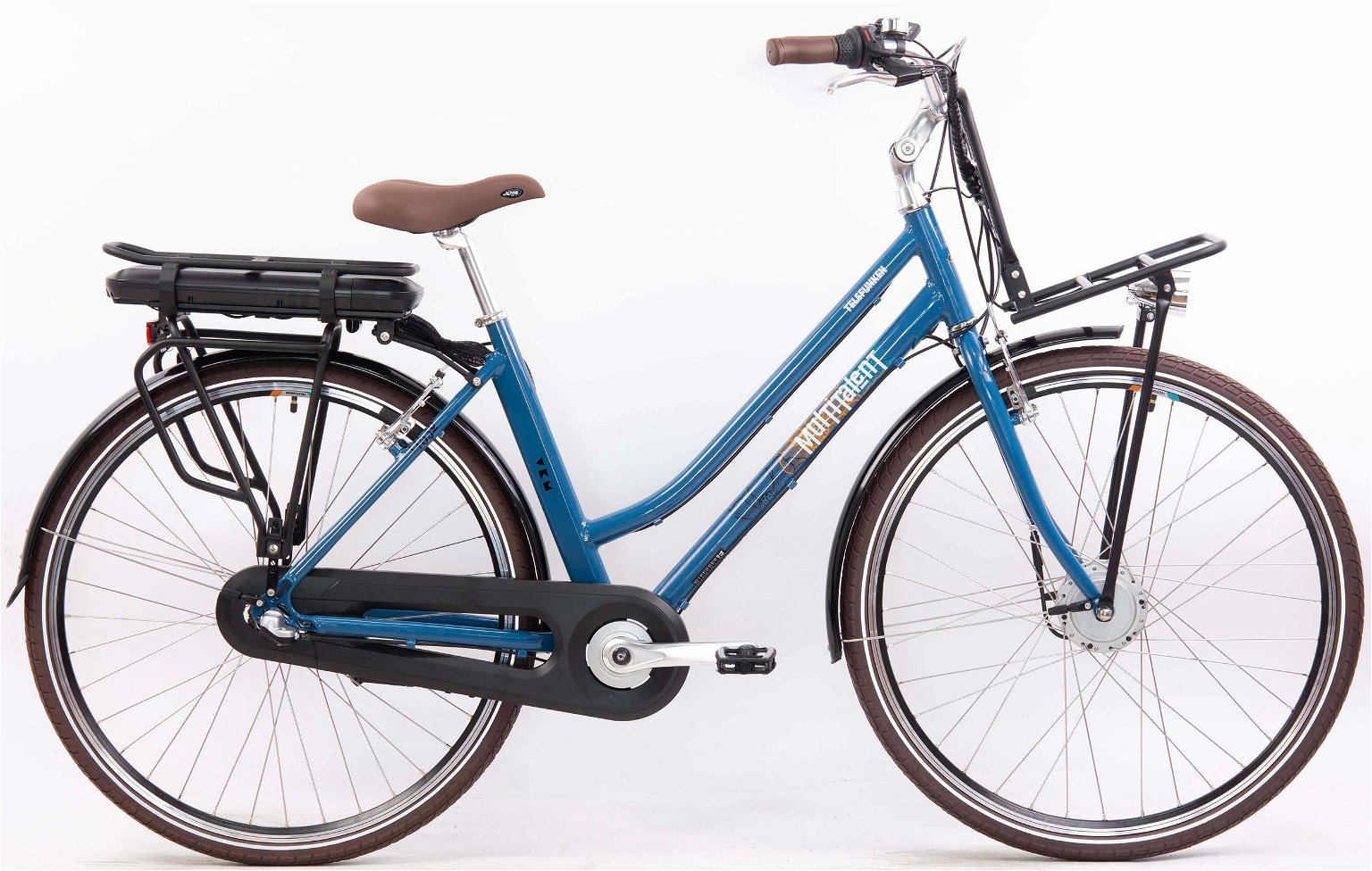 Elektrinis dviratis Telefunken RT530, City E-Bike, 28 dydis, mėlynas 250 W - 2