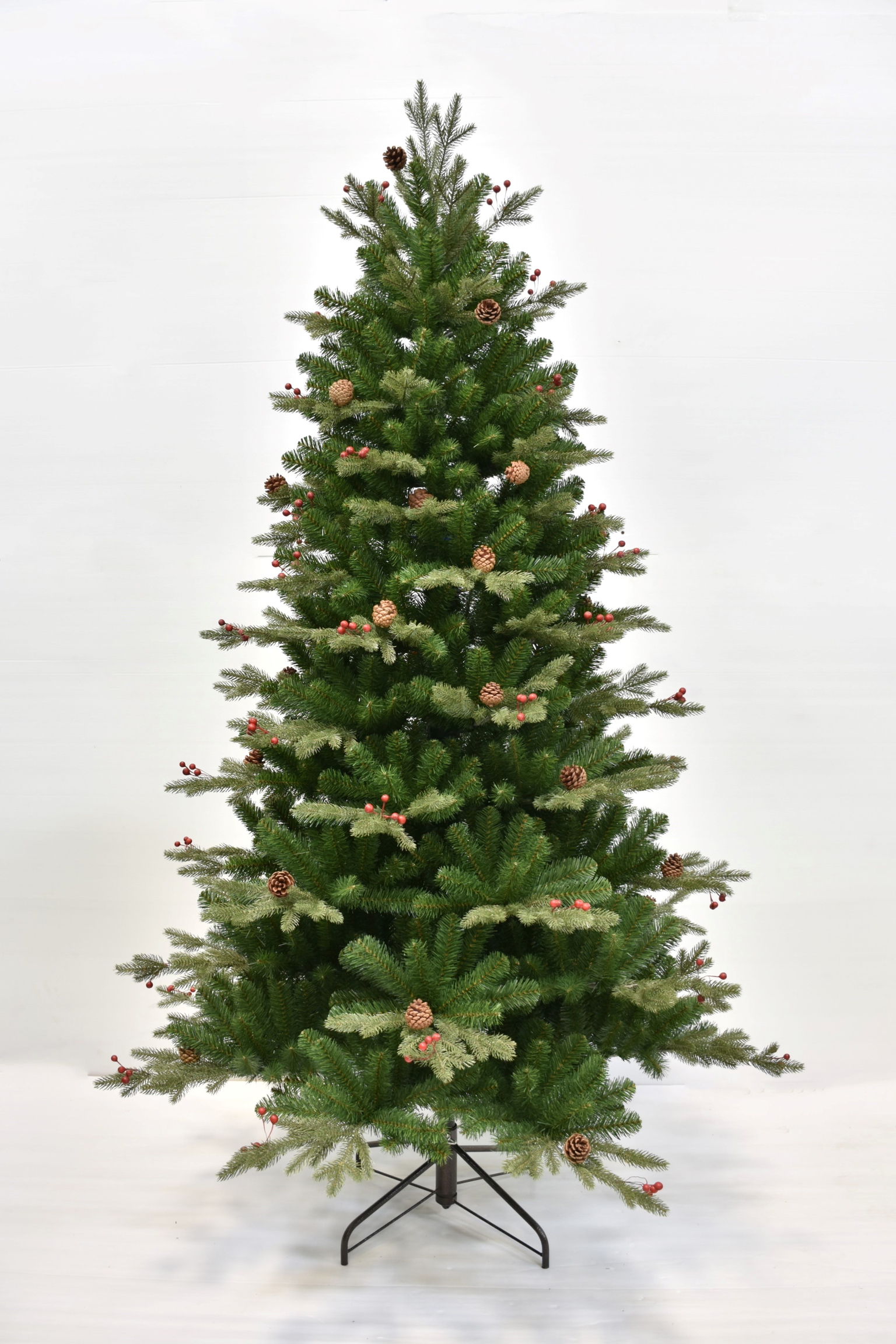 Dirbtinė eglutė MIXED NOBLE SPRUCE, 180 cm-0
