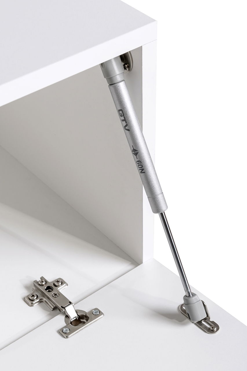 Sekcija su LED apšvietimu Switch XV, ąžuolo/balta - 7